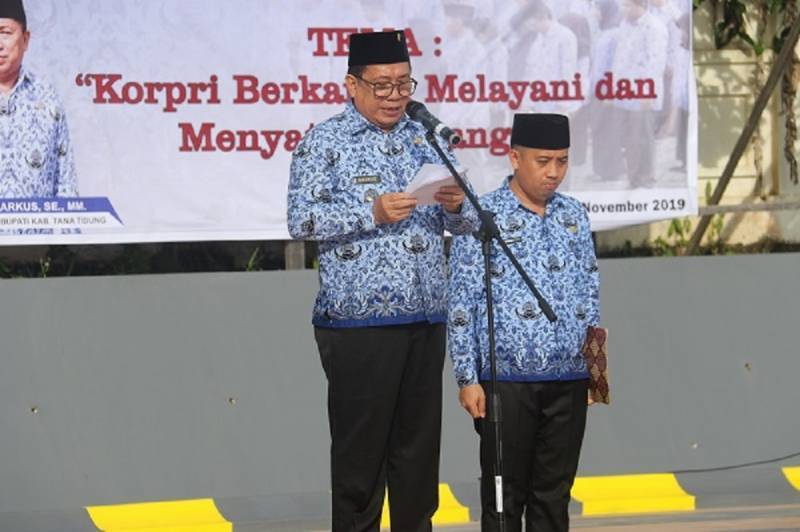 Upacara Peringatan HUT KORPRI ke-48 Tahun 2019